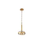Suspendu petit Nottingham Eurofase Lighting 37196-011 60W 1-lumière Laiton ancien