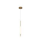 Suspendu à tige Eurofase CUMBERLAND 37237-028 10W laiton antique