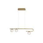 Lustre linéaire Eurofase Lighting Phillimore 37350-017  9W Or brossé