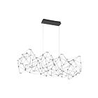 Lustre LED Eurofase LEONARDELLI 38037-026 59W chrome foncé (plaqué)