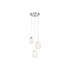 Lustre LED Eurofase PAGET 38042-020 3-lumières 15W chrome