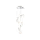 Lustre LED Eurofase PAGET 38043-027 9-lumières 45W chrome