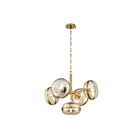 Lustre  Eurofase Lighting Nottingham 38129-018 5-Lumières 300W Laiton ancien