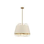 Suspendu Tura Eurofase Lighting 38145-018 360W 6-lumières Laiton