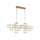 Lustre linéaire LED Eurofase Lighting Ferro 38257-018 13-Lumières 74W Or