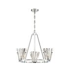Chandelier sur chaîne Eurofase RICCA 38865-015 3-lumières 180W chrome