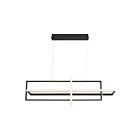 Lustre à cordon LED Eurofase BORDO 39323-019 114W noir mat