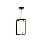 Luminaire suspendu d'extérieur Ren 41964-019 Eurofase 60W 1-Lumière satin noir