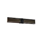 Applique murale LED d'extérieur Admiral 42711-018 Eurofase 60W noir et or