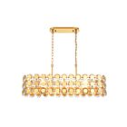 Lustre Eurofase Perrene 44287-020 320W 8-Lumières Or