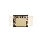 Support mural LED Eurofase Kasha 45345-012 4.2W Noir Et Laiton