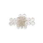 Luminaire de vanité Eurofase Trento 45452-017 80W 2-Lumières Argent champagne