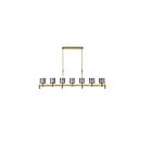 Lustre Eurofase Decato 45653-018 280W 7-Lumières Or brossé