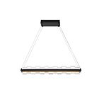 Lustre Eurofase Bruco 45717-017 120W 2-Lumières Noir