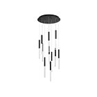 Eurofase 46477-019 11-lumières Noir mat 27W Lustres