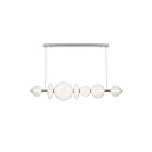 Eurofase 46772-015 7-lumières 46W Chrome LED Lustre