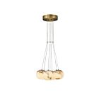Eurofase 46805-010 7-Lumière L'or Suspendus