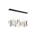 Eurofase 46814-012 30-lumières Noir 35W Lustres