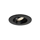 Eurofase Lighting 47076-020 Midway 12W 4" Noir LED cardan Lumière encastrée CCT Sélectionnable