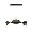 Eurofase 47125-025 120-lumières 60W Noir mat LED Lustre