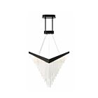 Eurofase 47187-023 1-lumière 48W Noir mat LED Lustre