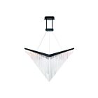 Eurofase 47188-020 1-lumière 75W Noir mat LED Lustre