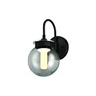 Eurofase 47195-011 1-lumière 12W Peinture en poudre noire Lanterne murale d'extérieur