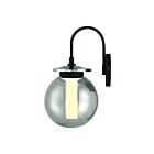 Eurofase 47197-015 1-lumière 20W Peinture en poudre noire Lanterne murale d'extérieur