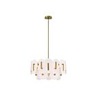 Eurofase 47209-015 2-Lights 74W Gold Chandelier