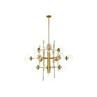 Eurofase 47223-011 12-lumières 720W Or Lustre