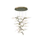 Eurofase 47227-019 15-lumières 56W Or antique LED Lustre