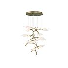 Eurofase 47229-013 10-lumières 38W Or antique LED Lustre