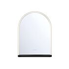 Eurofase Lighting 48518-024 Serin 1-lumière 27W Nickel satiné-Noir LED Miroir
