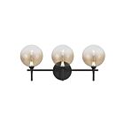 Eurofase Lighting 48915-038 Lissa 3-lumières 12W Noir mat LED Applique murale d'intérieur