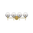 Eurofase Lighting 48916-028 Lissa 4-lumières 16W Or LED Applique murale d'intérieur