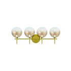 Eurofase Lighting 48916-035 Lissa 4-lumières 16W Or LED Applique murale d'intérieur