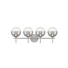 Eurofase Lighting 48917-025 Lissa 4-lumières 16W Nickel satiné LED Applique murale d'intérieur