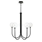Eurofase Lighting 48923-026 Iissa 5-lumières 20W Noir mat LED Lustre