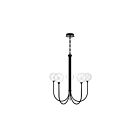 Eurofase Lighting 48923-026 Iissa 5-lumières 20W Noir mat LED Lustre