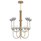 Eurofase Lighting 48925-020 Iissa 10-lumières 45W Or LED Lustre