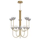 Eurofase Lighting 48925-020 Iissa 10-lumières 45W Or LED Lustre