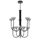 Eurofase Lighting 48926-027 Iissa 10-lumières 45W Noir mat LED Lustre