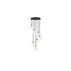Eurofase Lighting 48929-011 Iissa 7-lumières 31.5W Noir mat LED Lustre