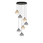 Eurofase Lighting 48929-044 Iissa 7-lumières 31.5W Noir mat LED Lustre