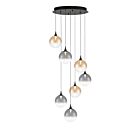 Eurofase Lighting 48929-044 Iissa 7-lumières 31.5W Noir mat LED Lustre