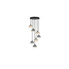 Eurofase Lighting 48929-044 Iissa 7-lumières 31.5W Noir mat LED Lustre