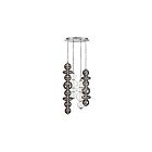 Eurofase Lighting 48960-021 Atomo 4-lumières 102W Chrome LED Lustre