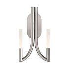 Eurofase Lighting 49009-026 Olette 2-lumières 7W Nickel brossé LED Applique murale d'intérieur