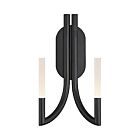 Eurofase Lighting 49009-033 Olette 2-lumières 7W Noir mat LED Applique murale d'intérieur