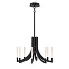 Eurofase Lighting 49010-039 Olette 8-lumières 32W Noir mat LED Lustre